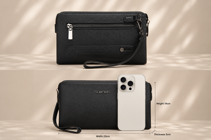 Bolso de Mano Unisex Casual y Ejecutivo de Alta Gama