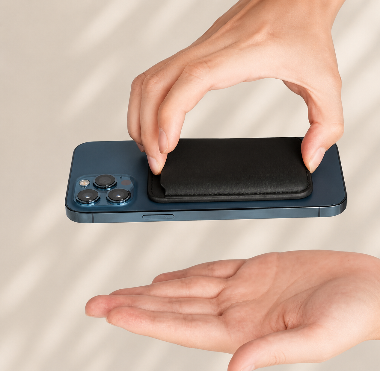 Billetera Magnética Premium para iPhone | Diseño Minimalista y Seguro